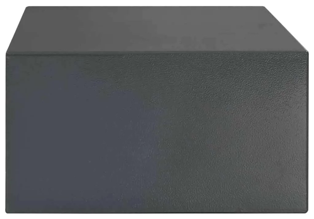 Cofre Eletrónico Cinza Escuro 42x37x20 cm Aço