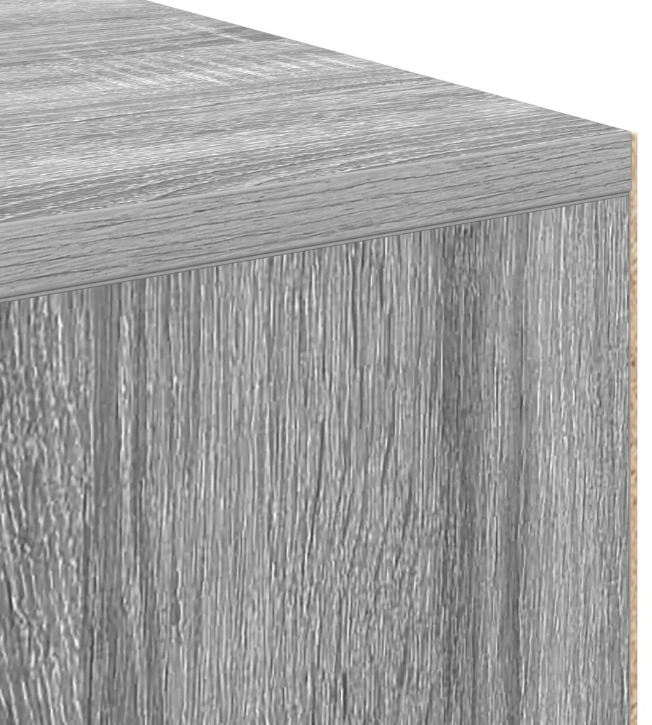 Escrita Cinzento Sonoma Madeira Padrão Armazenamento