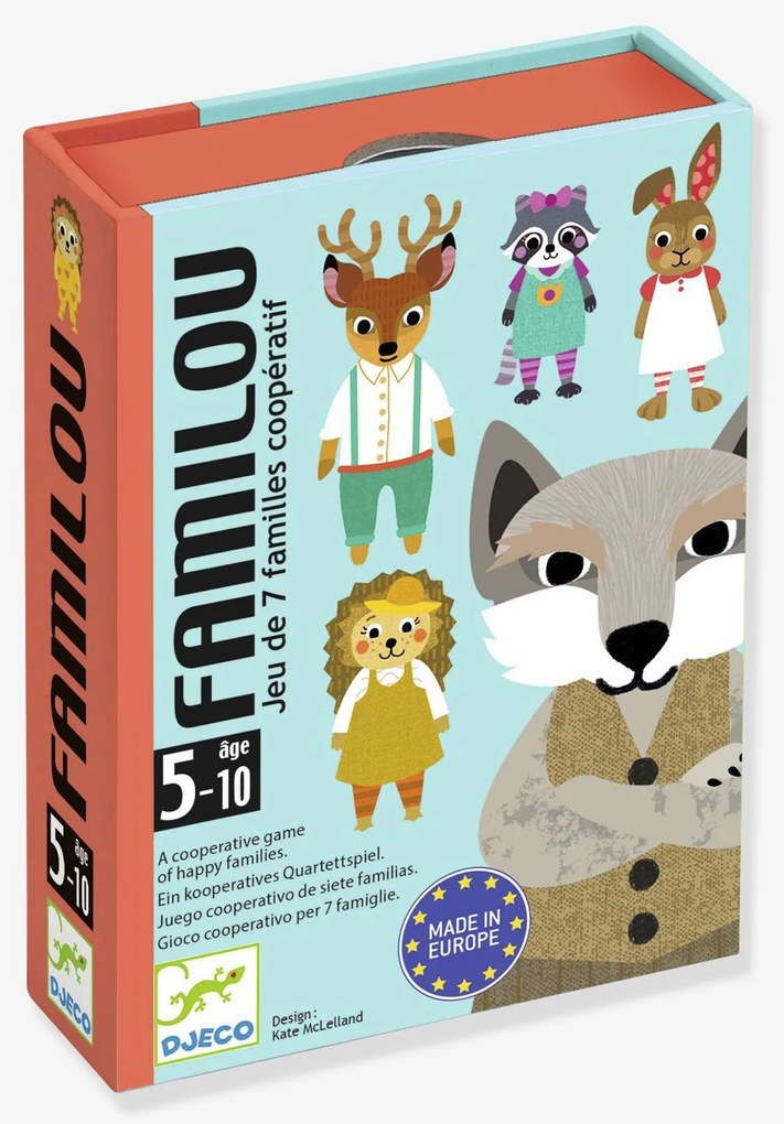 Jogo de cartas Familou Djeco  azul