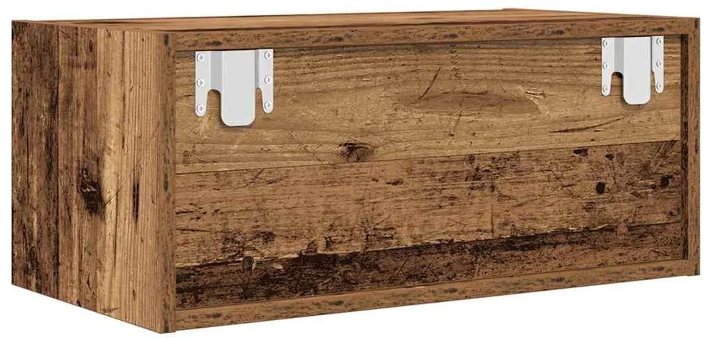 Móveis TV 2 peças madeira velha 60x31x25,5cm madeira trabalhada