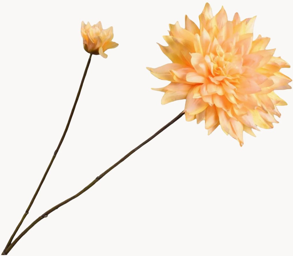 Flores artificiais Dahlia, conjunto de 2