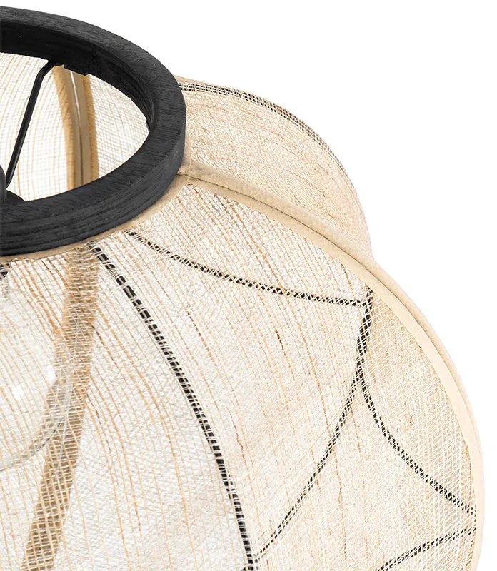 Candeeiro de suspensão oriental castanho 48 cm - Rob Oriental