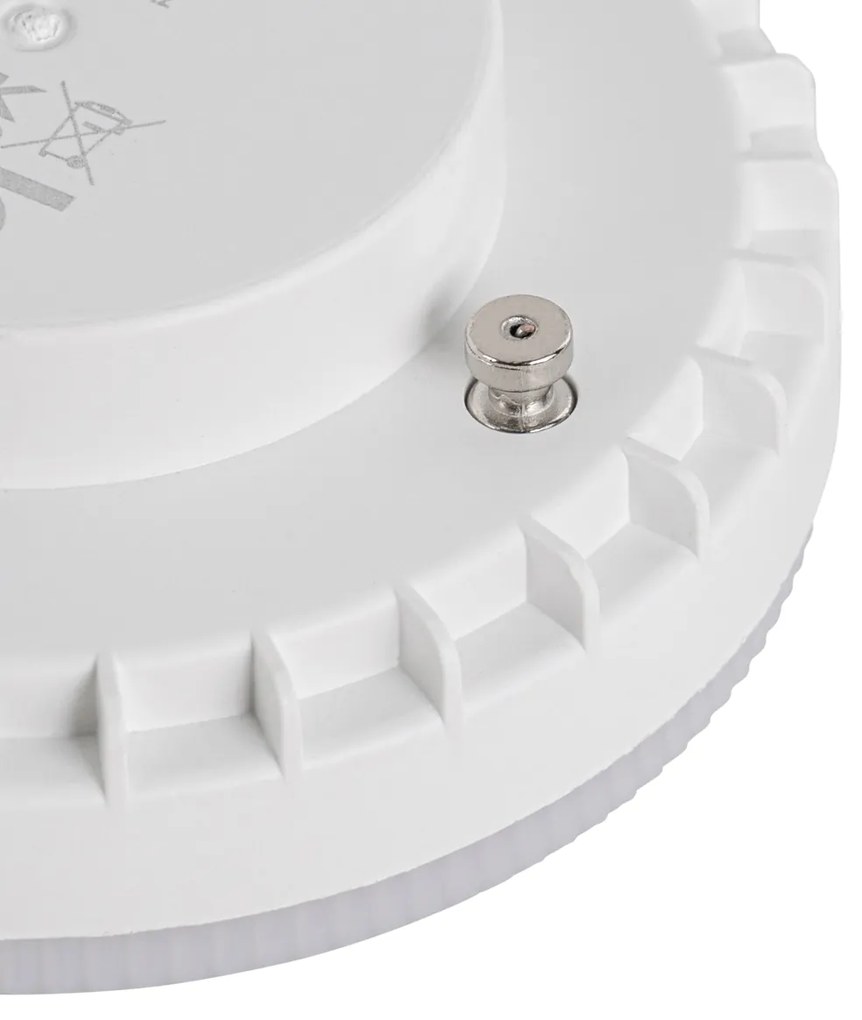 Conjunto de 3 lâmpadas LED inteligentes GX53 reguláveis RGB 9W 806LM 2700K-6500K incl. Hub Inteligente Zigbee