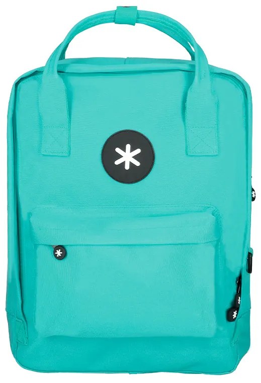 Mochila Escolar Antartik com Bolso Exterior Menta 270x120x380 cm