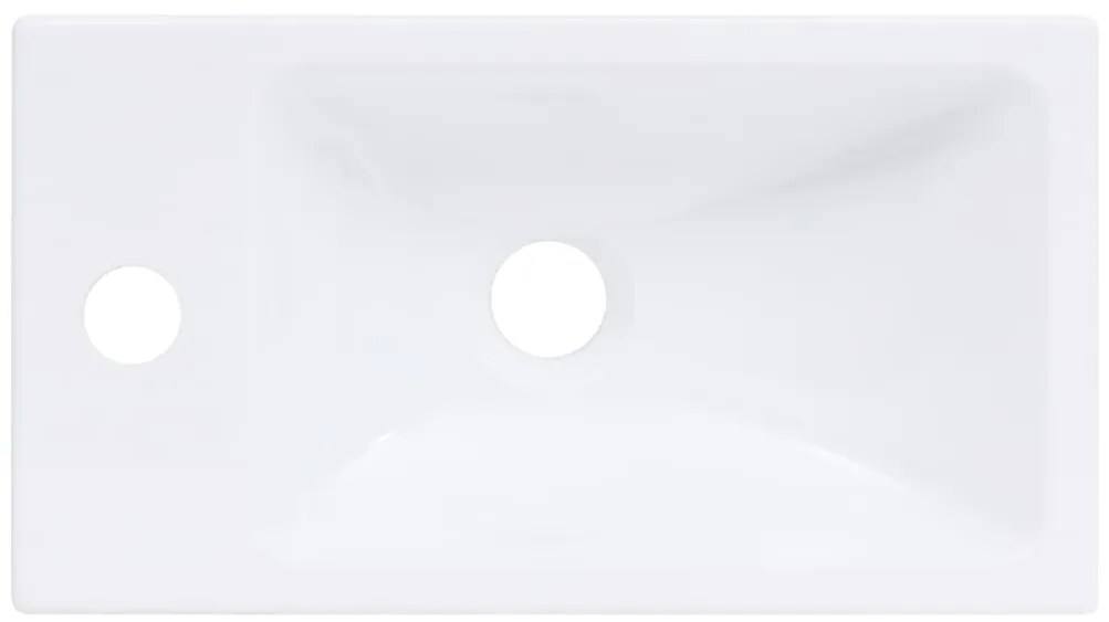 Lavatório 400x220x90 mm SMC branco