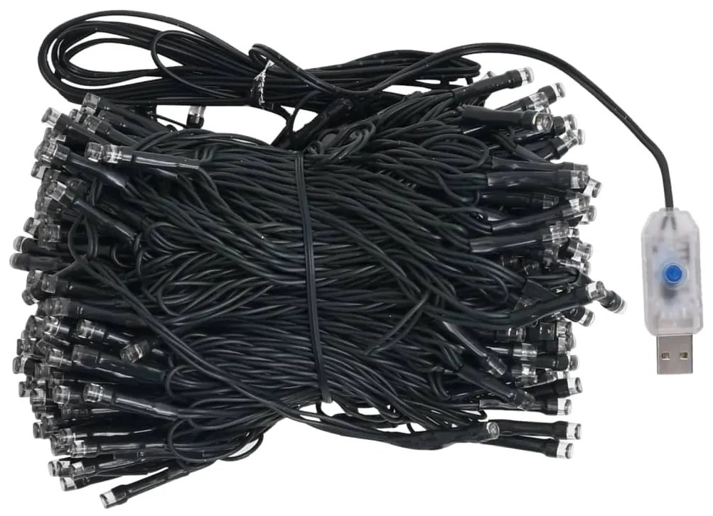 Árvore de Natal de 210cm com 300 Luzes LED,  120 Bolas, 1 Pico e Efeit