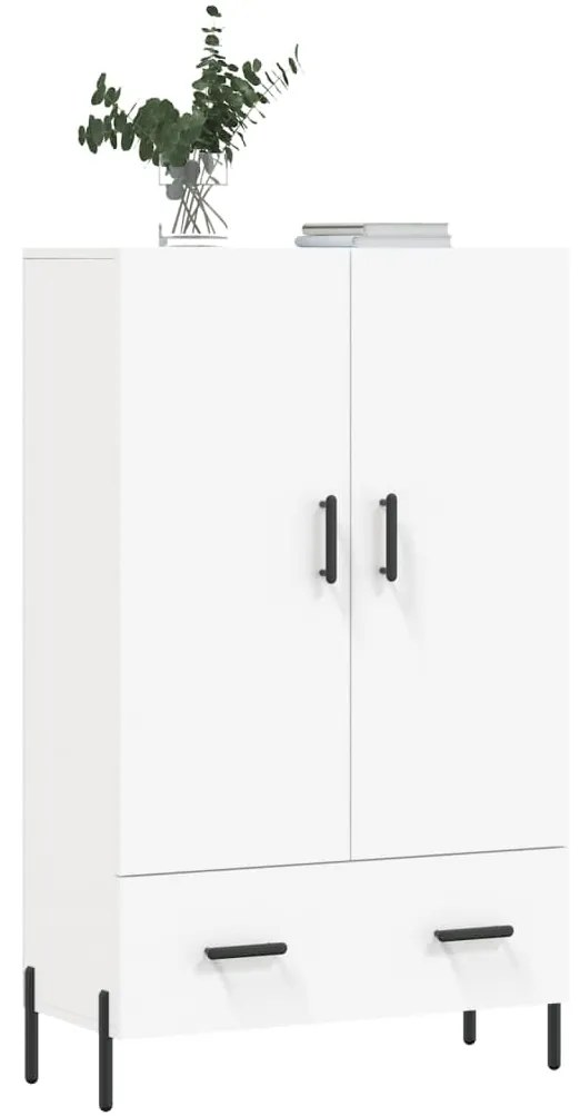 Aparador alto 69,5x31x115 cm derivados de madeira branco