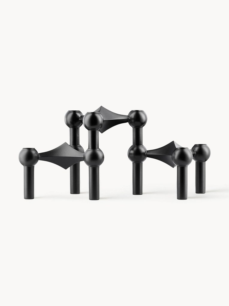 Castiçais Stoff Nagel, conjunto de 3