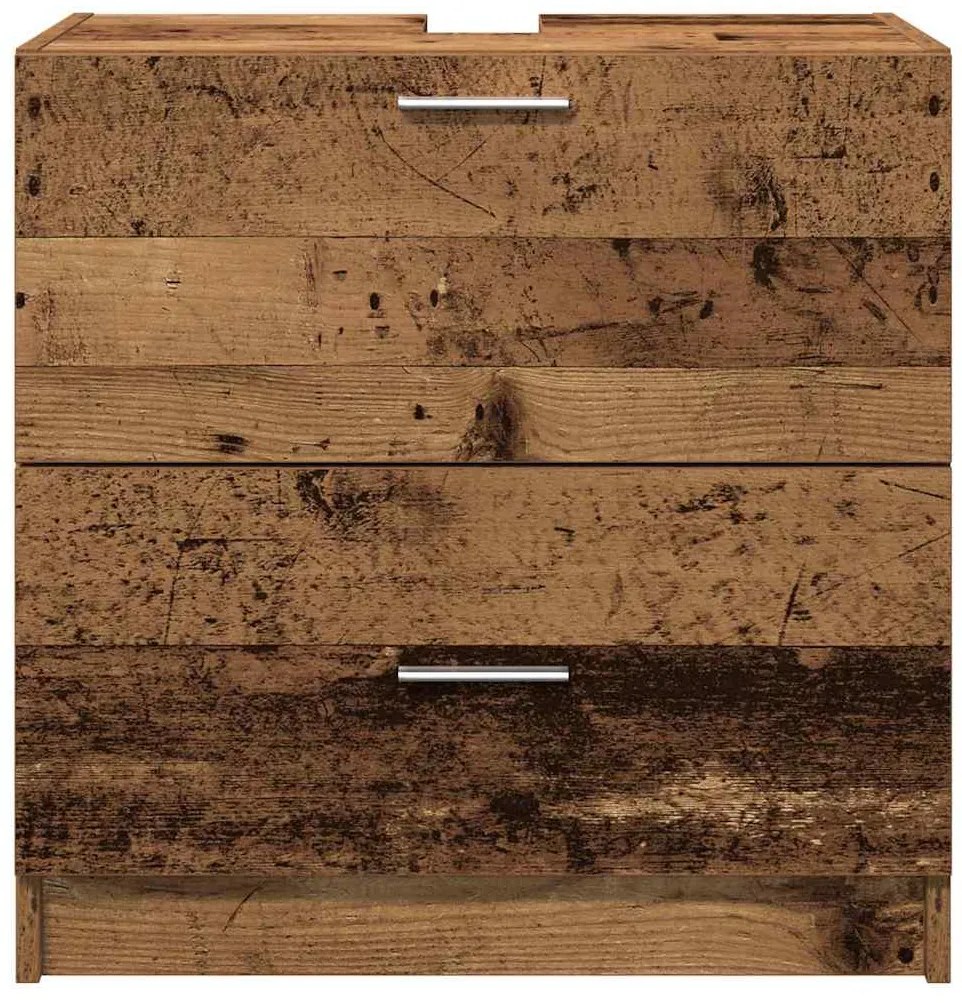 gabinete para pia Madeira Antiga 59x37x59 cm Madeira Industrializada
