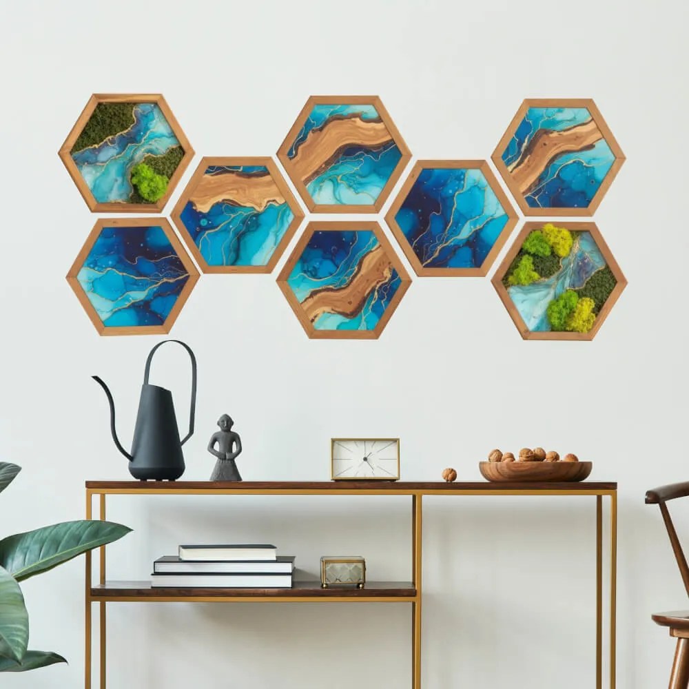 Autocolantes de parede para quarto – Tripla textura