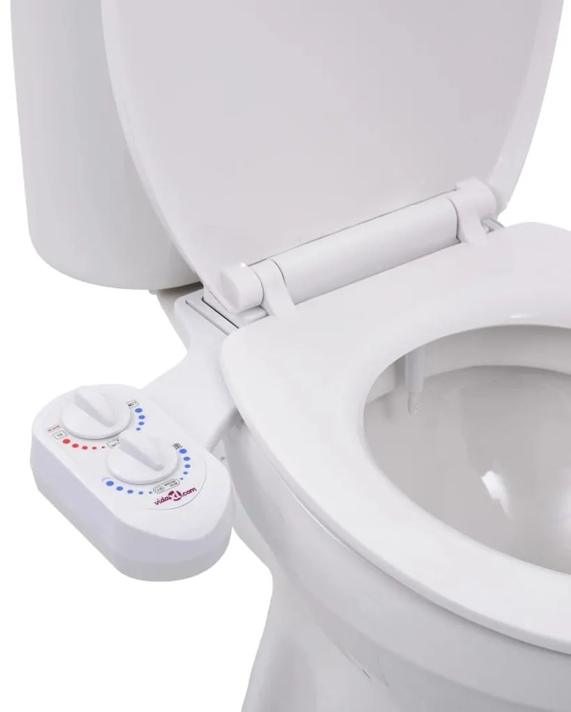 145291 vidaXL Acessório p/ assento de sanita com bocal único água fria/quente