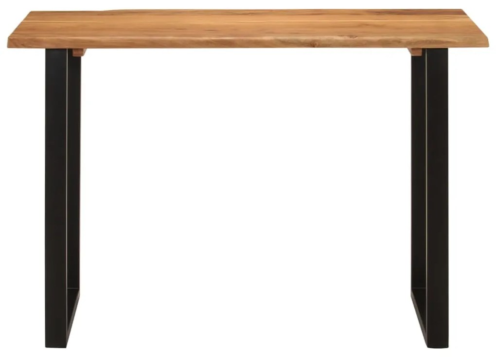 Mesa de jantar 110x50x76 madeira de acácia maciça