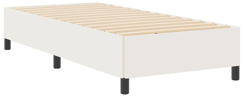 Cama vidaXL Creme 90x200 cm em Tecido Corduroy