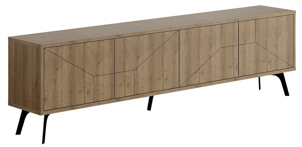 Estante Lima – Nogueira/Branco – 90x180x20 cm