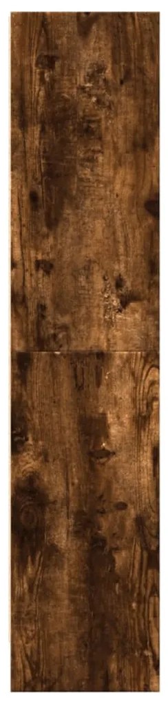 Estante 60x24x109 cm derivados de madeira carvalho fumado