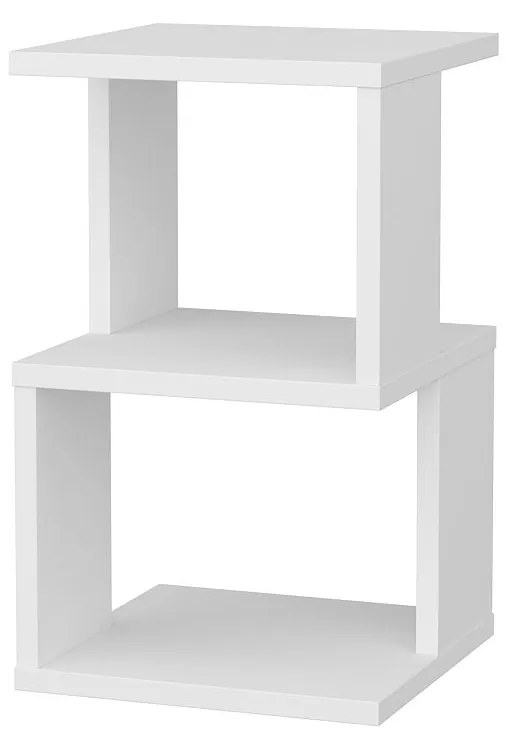 Mesa de Cabeceira Carter – Branco – 29,6x29,6x49,4 cm