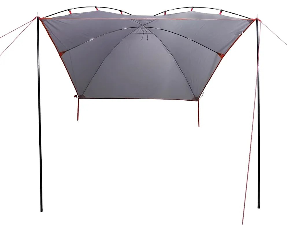 Tenda de carro impermeável cinzento e laranja