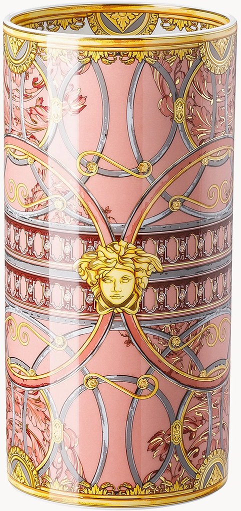 Jarra em porcelana Scala Palazzo Rosa, Alt 25 cm