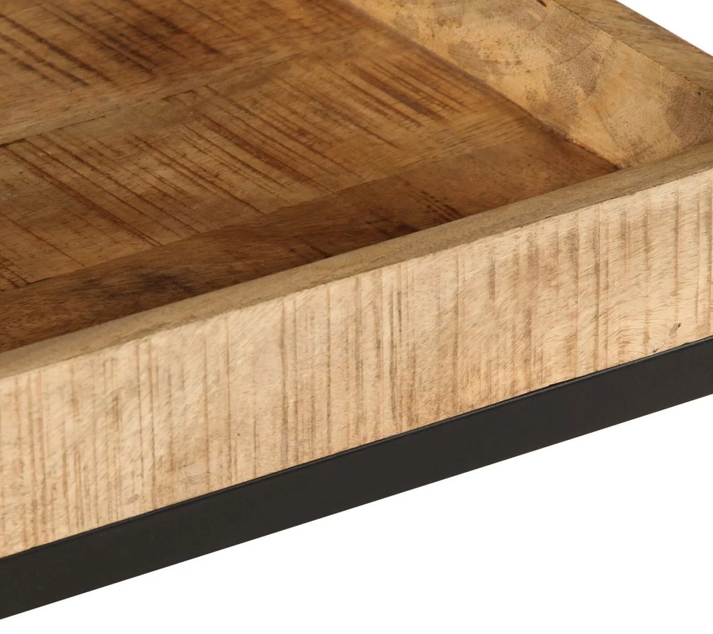 Mesa de Apoio 35x35x45 cm Madeira Sólida de Mangueira