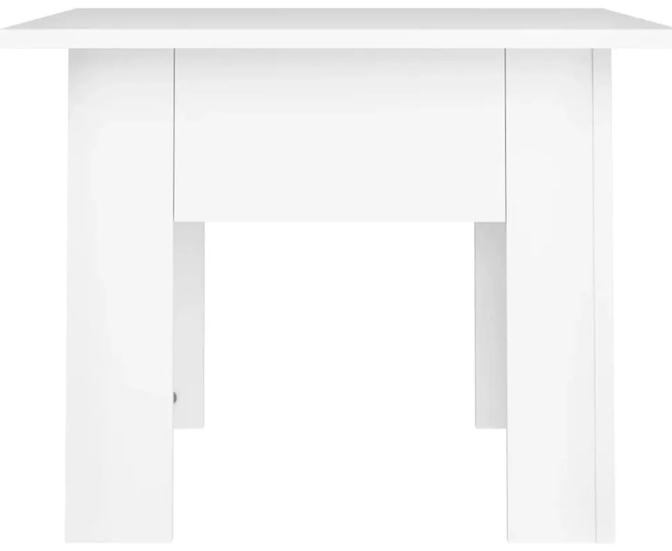 Mesa de centro 55x55x42cm derivados de madeira branco