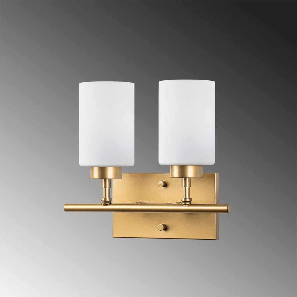 Candeeiro de Parede Yensuk – Dourado – 31 x 15 x 28 cm