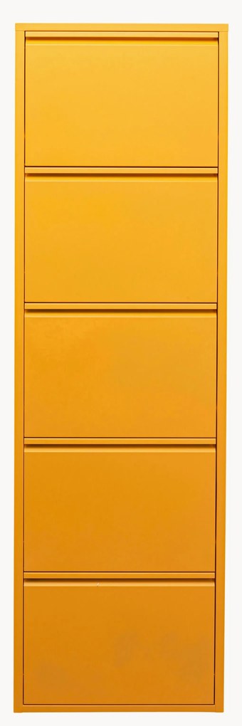 Sapateira de parede com compartimentos rebatíveis Caruso