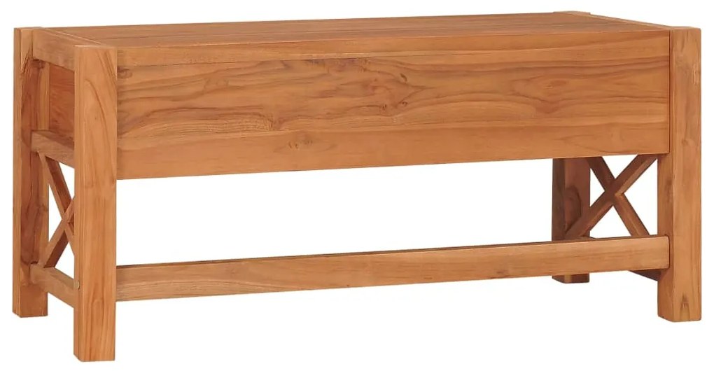 Móvel de TV 100x40x45 cm madeira de teca