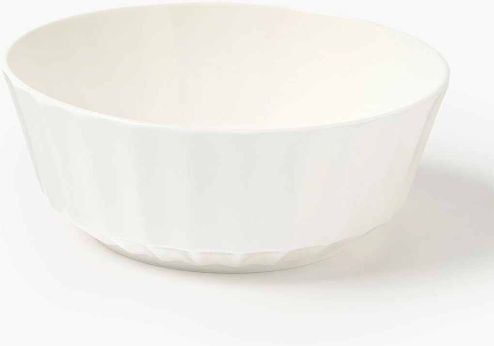 Taças pequenas em porcelana com padrão em relevo Antonin, conjunto de 4
