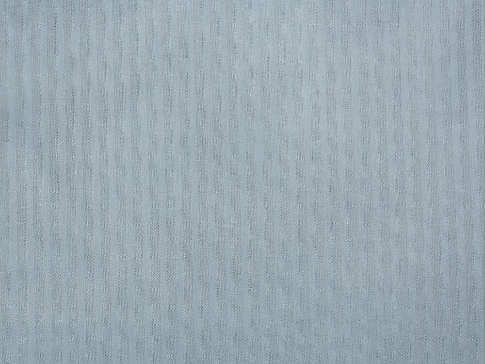 Conjunto de capas de edredão em algodão acetinado cinzento claro 200 x 220 cm AVONDALE Beliani