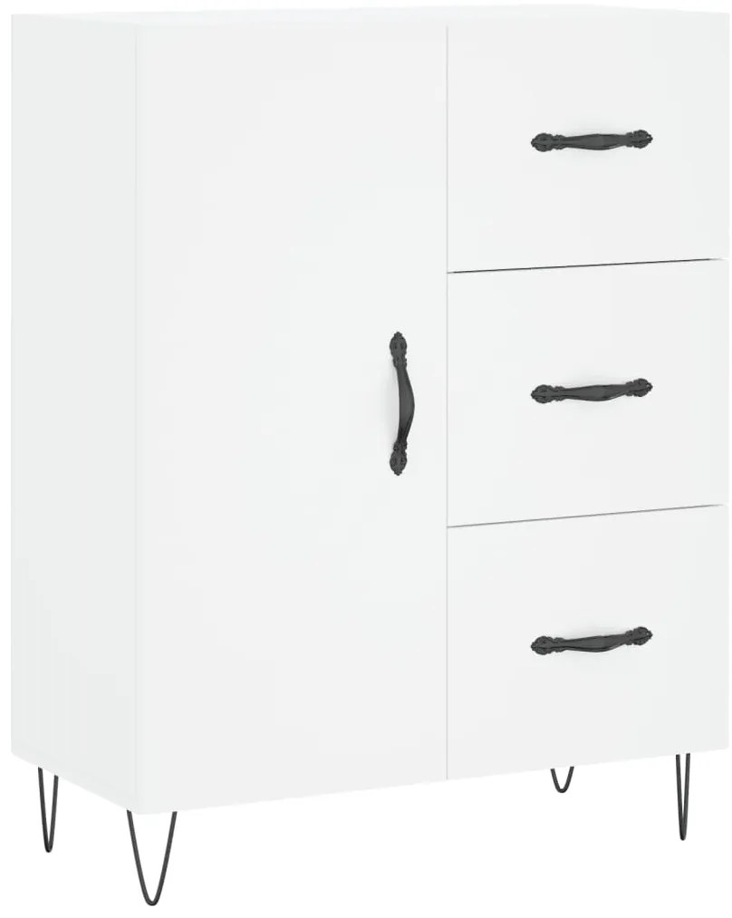 Armário alto 69,5x34x180 cm derivados de madeira branco