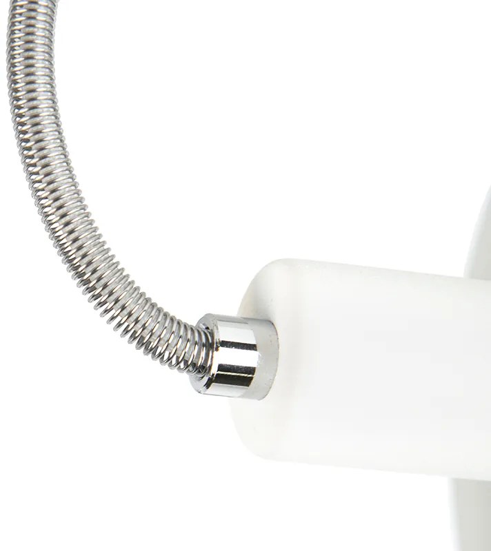 Projetores Design Branco 4 Luzes Ajustáveis - Nox Design,Moderno