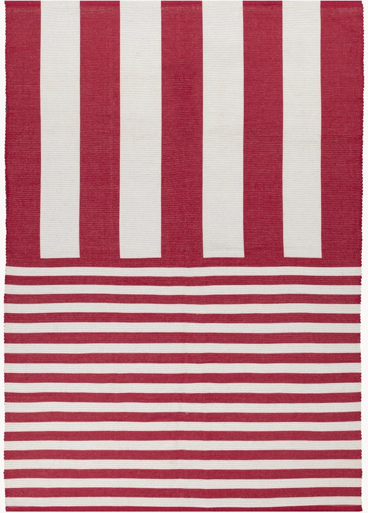 Tapete de exterior em tecido plano Deck Stripe