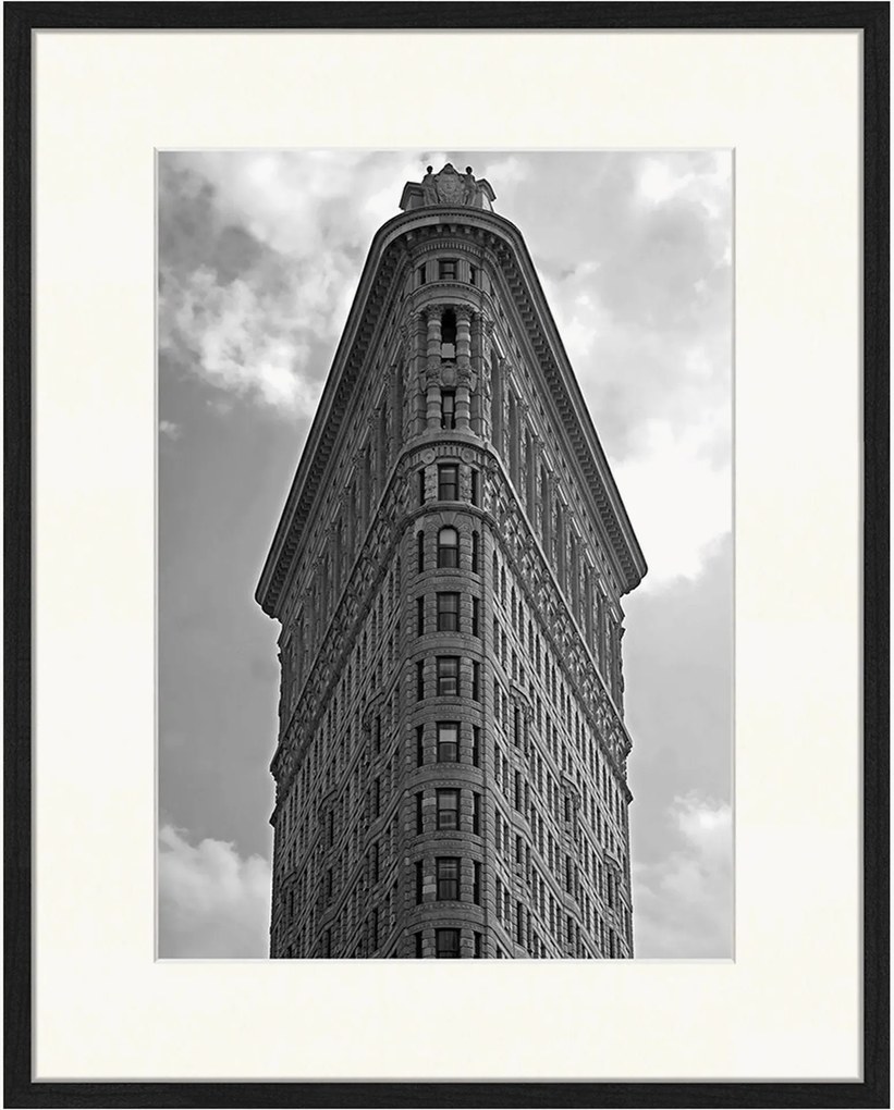 Impressão digital emoldurada Flatiron Building