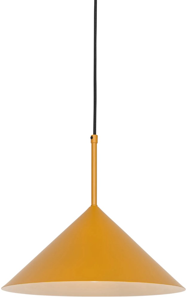 Candeeiro de suspensão design amarelo - Triangolo