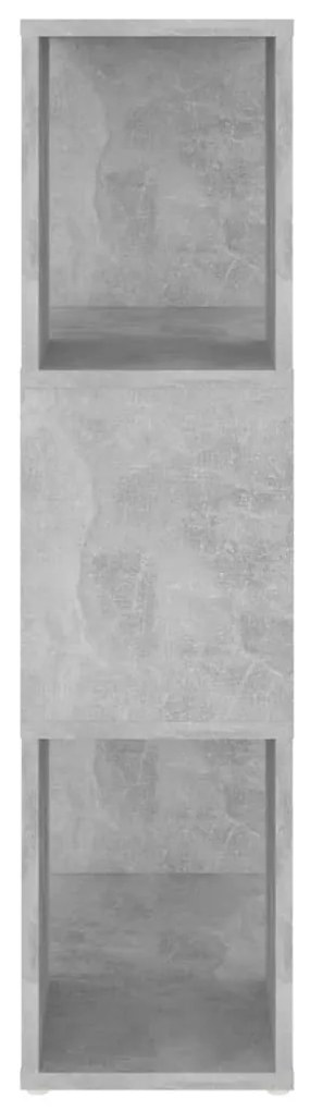 Estante/divisória 60x24x94 cm contraplacado cinzento-cimento
