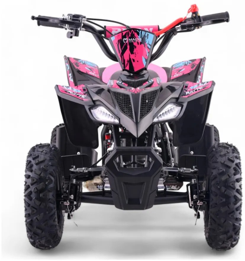 MINI MOTO 4 GASOLINA PARA CRIANÇAS 49cc Roan Ratte R6 4.5cv ROSA