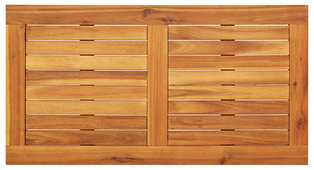 Conjunto de Sofá para Exterior Bege e Creme Rattan e Tecido Médio