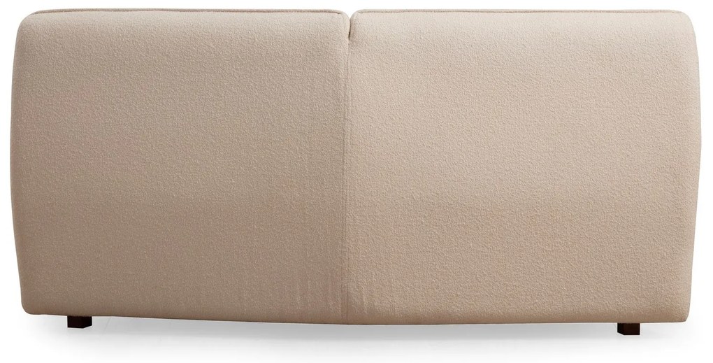 Sofá de Canto Mentis – Creme – 360x108x79 cm