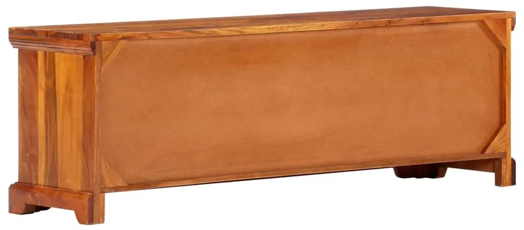 Móvel de TV 119x30x40 cm madeira de acácia maciça