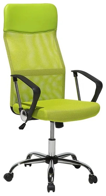 Cadeira de escritório verde lima DESIGN Beliani
