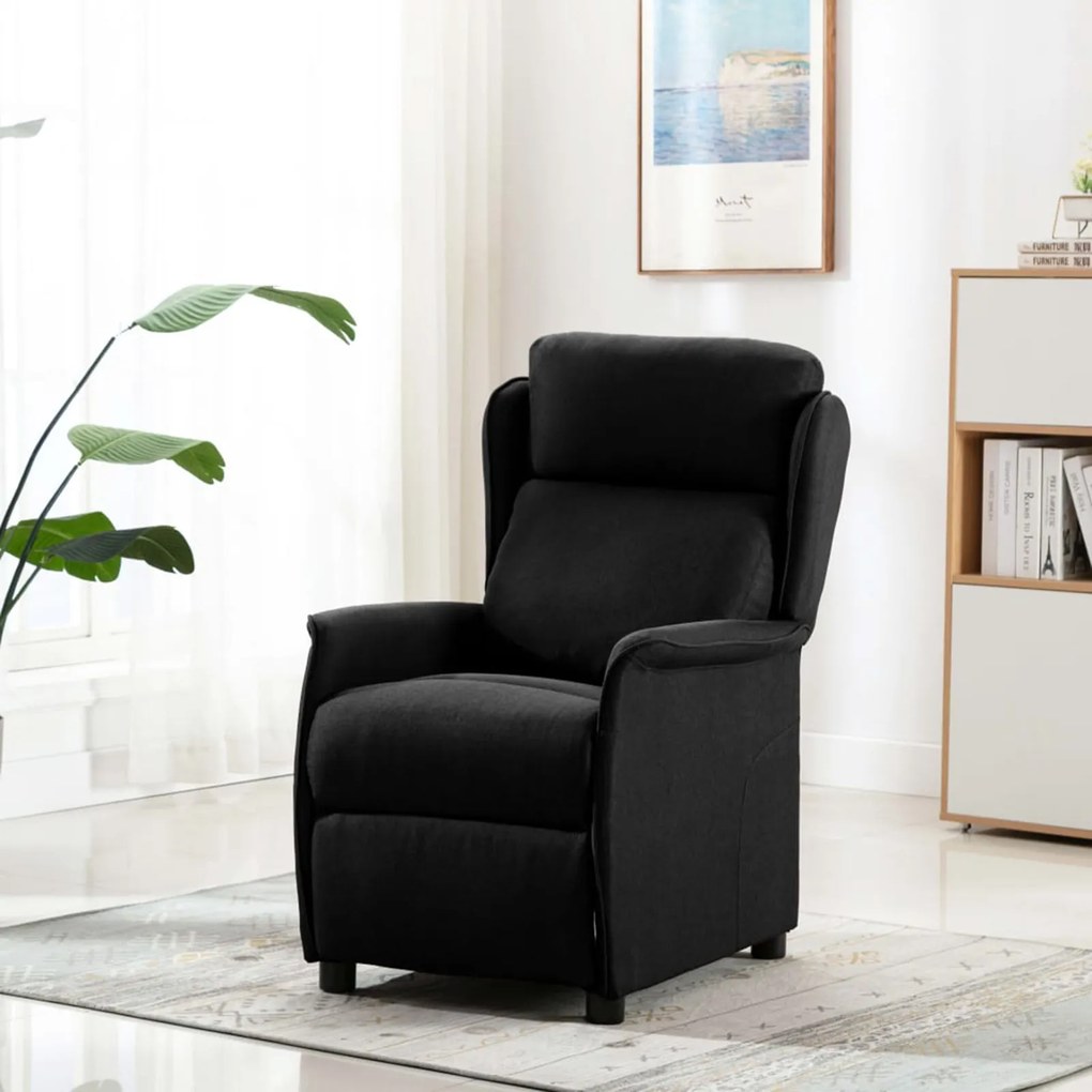 Cadeira de Massagem Tecido Preto