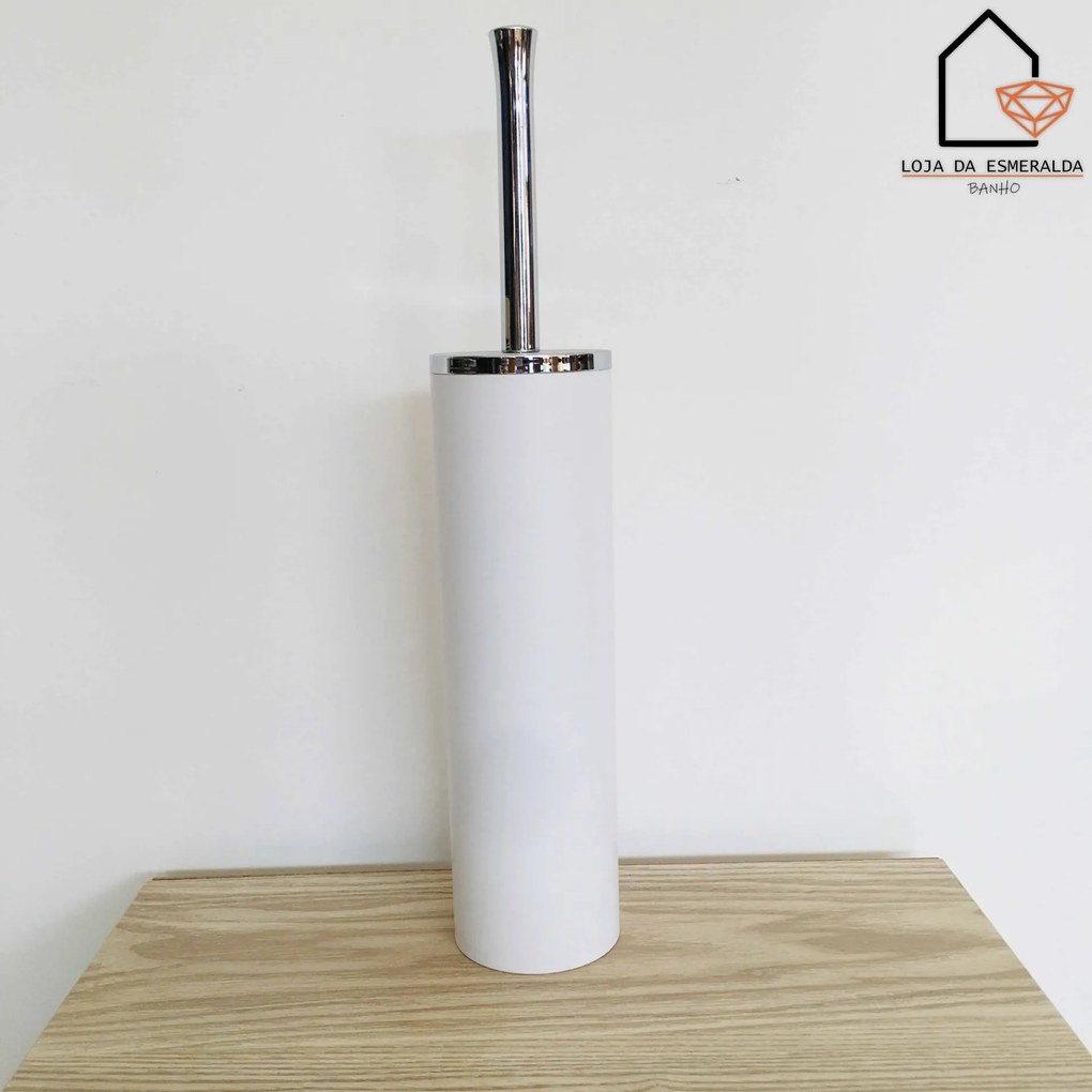 Escova de WC | Branco | 7.5x7.5x39 CM