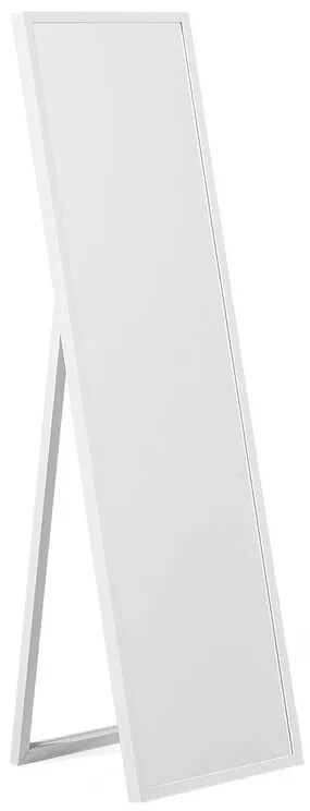 Espelho de pé com moldura branca 40 x 140 cm TORCY Beliani