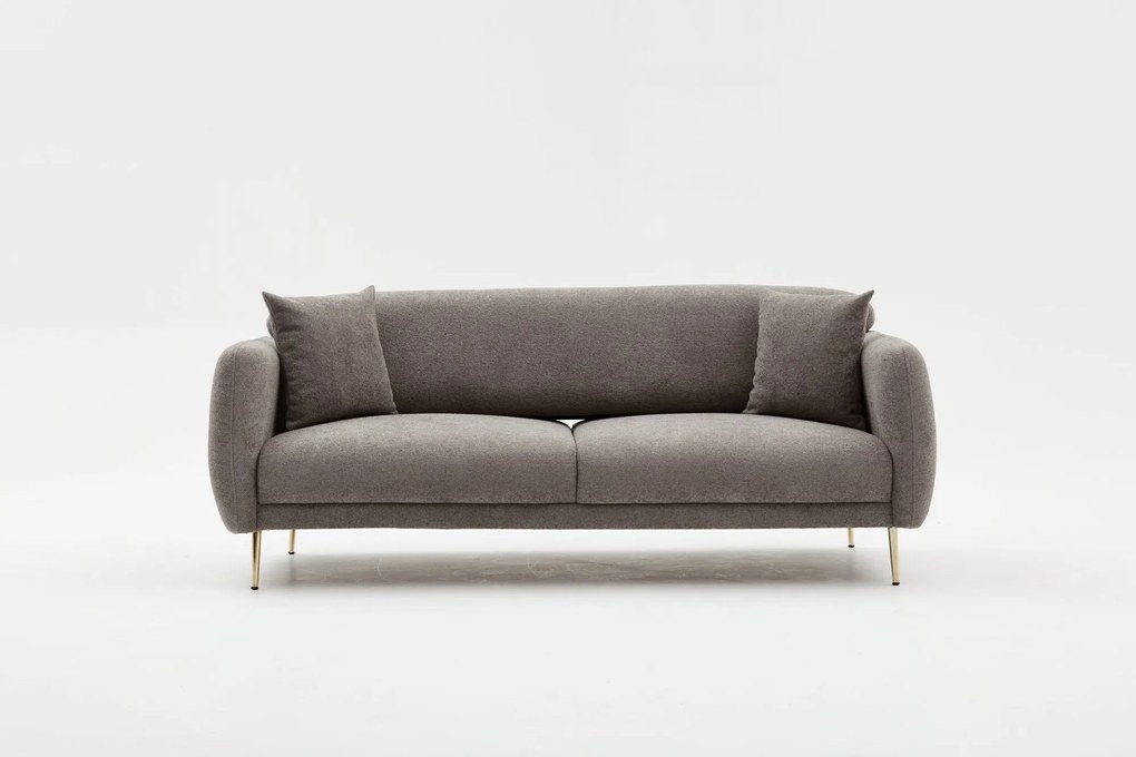 ****
Sofá-Cama de 3 Lugares Simena – Cinzento Dourado – 210 x 80 x 9
