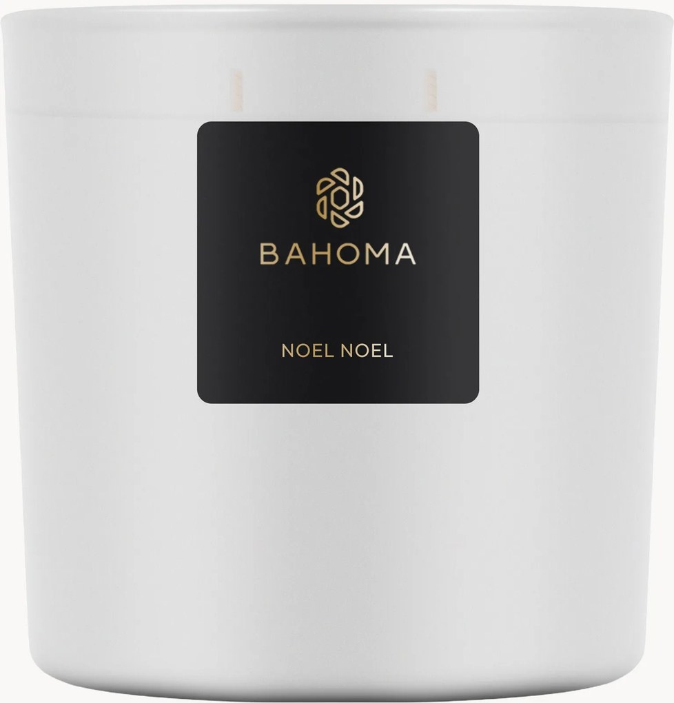 Vela perfumada com três pavios Noel Noel (anis, jasmim, baunilha)