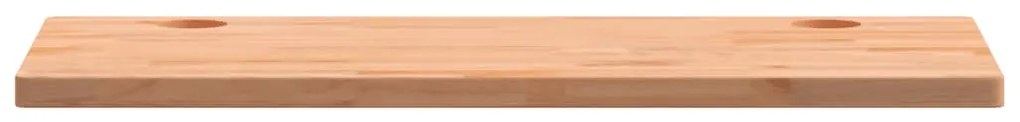 Tampo de secretária 100x50x2,5 cm madeira de faia maciça
