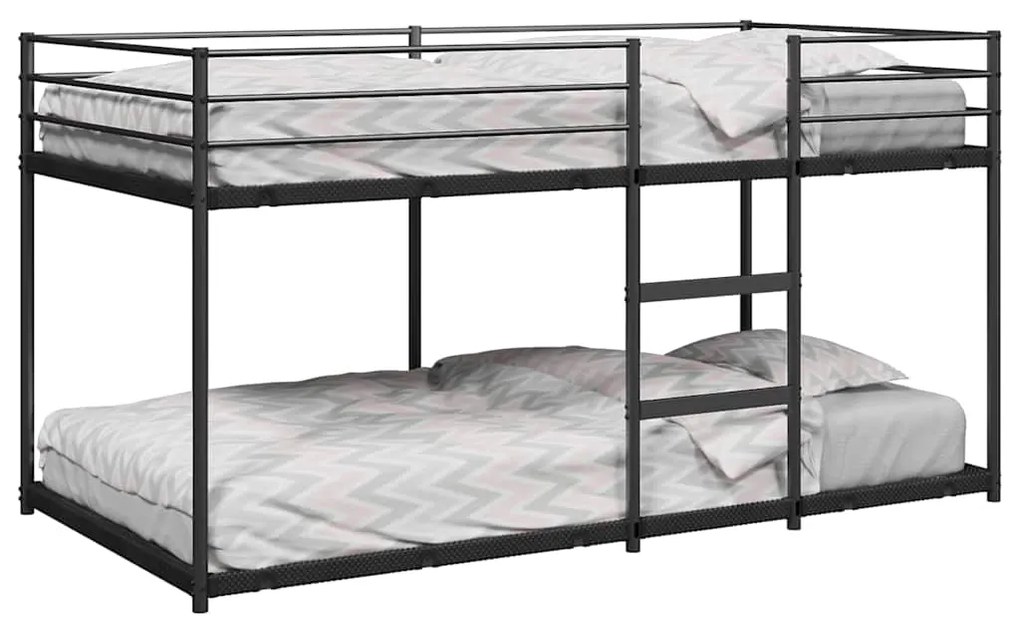 Beliche sem colchão 107x203 cm aço preto