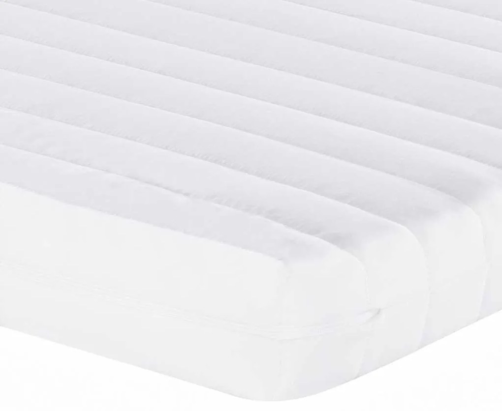 Colchão de espuma 160x220 cm 7 zonas dureza 20 ILD branco