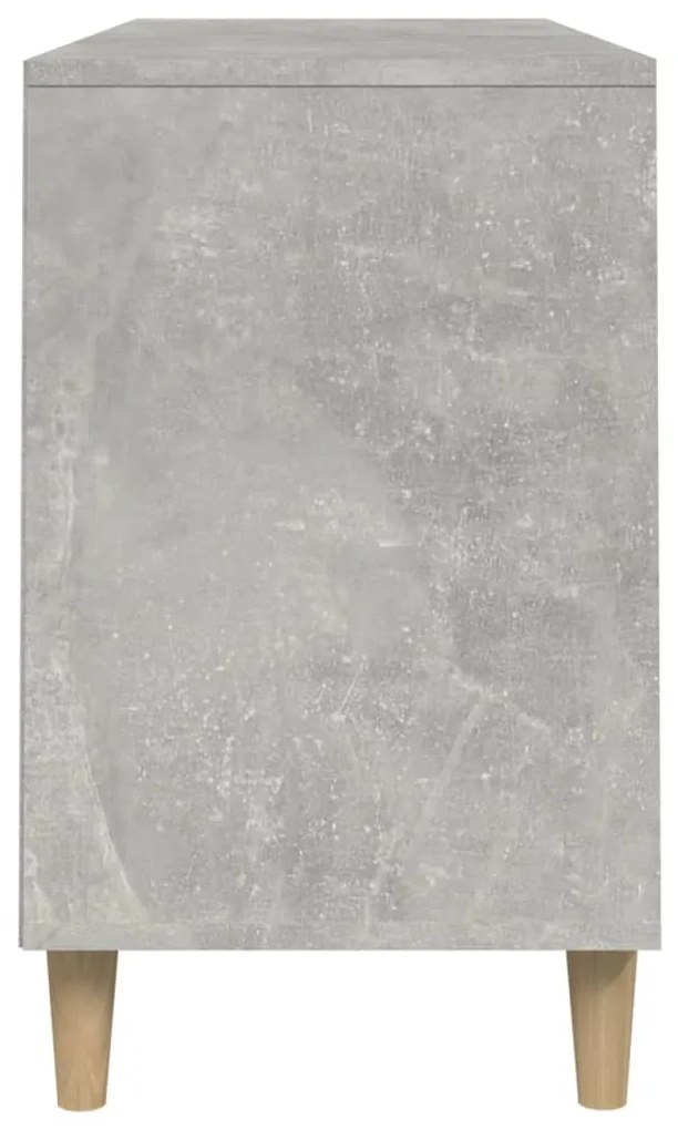 Sapateira 102x36x60 cm madeira processada cinzento cimento