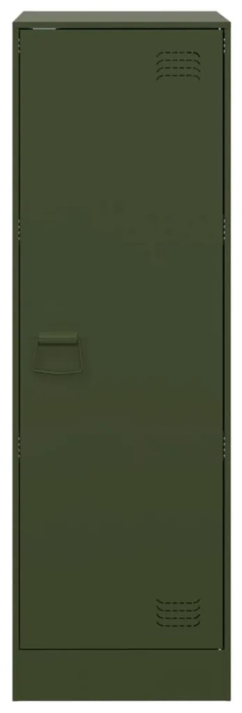 Aparador 34,5x39x107 cm aço verde azeitona